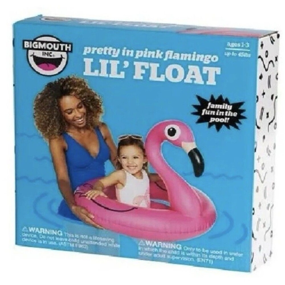 Big Mouth Pretty in Pink Flamingo Lil' Float Ages 1-3 Up to 45 lbs
